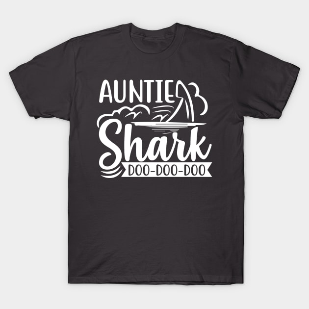Auntie Shark T-Shirt by Satic
